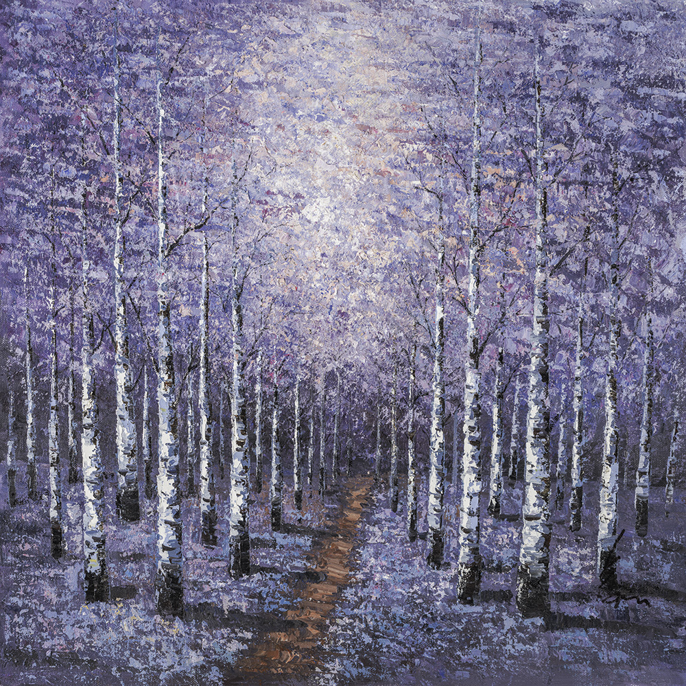 Birchwood Splendor Series - 50"H x 50"W