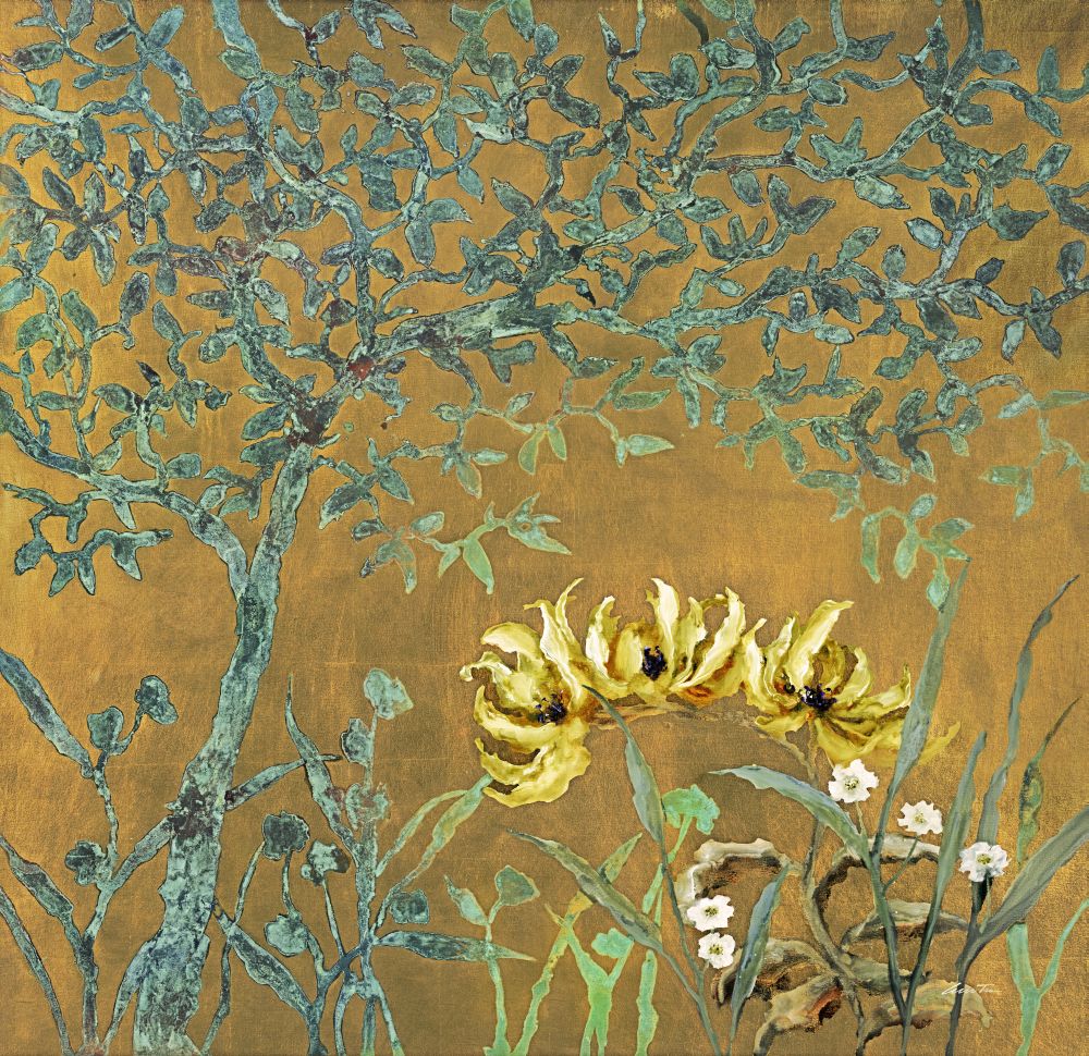 Patina Garden - 50"H x 50"W