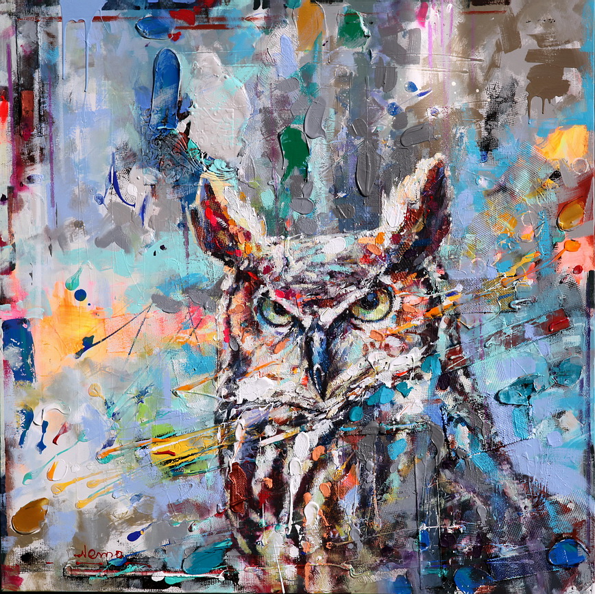 Owl - 40"Hx40"W