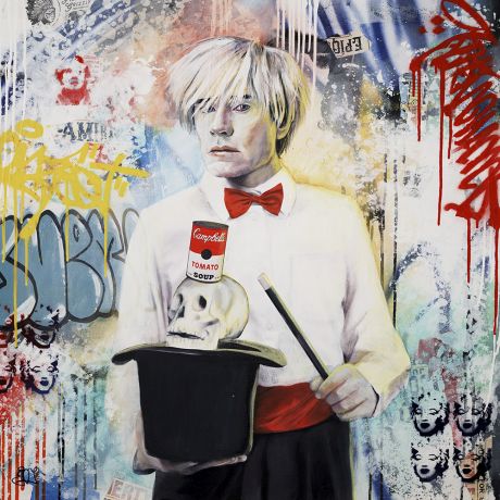 ICON Andy Warhol - 30"H x 30"W
