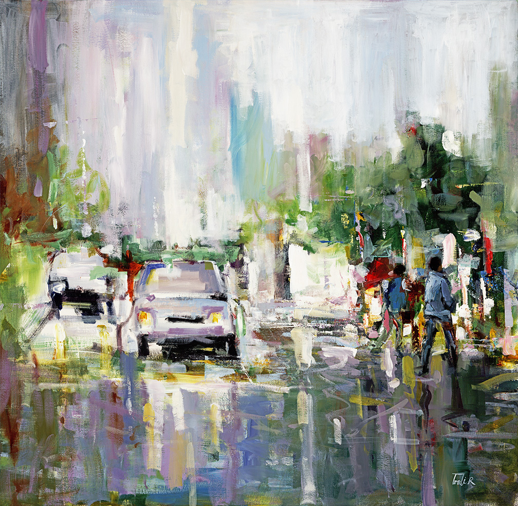 Life In Motion Series - 50"H x 50"W