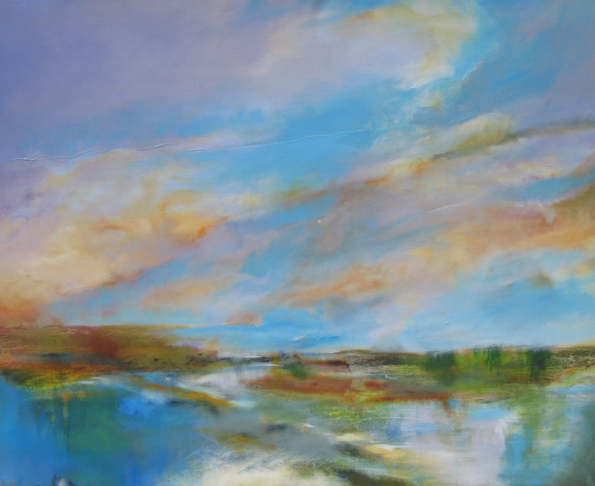 New Landscape - 48"H x 60"W