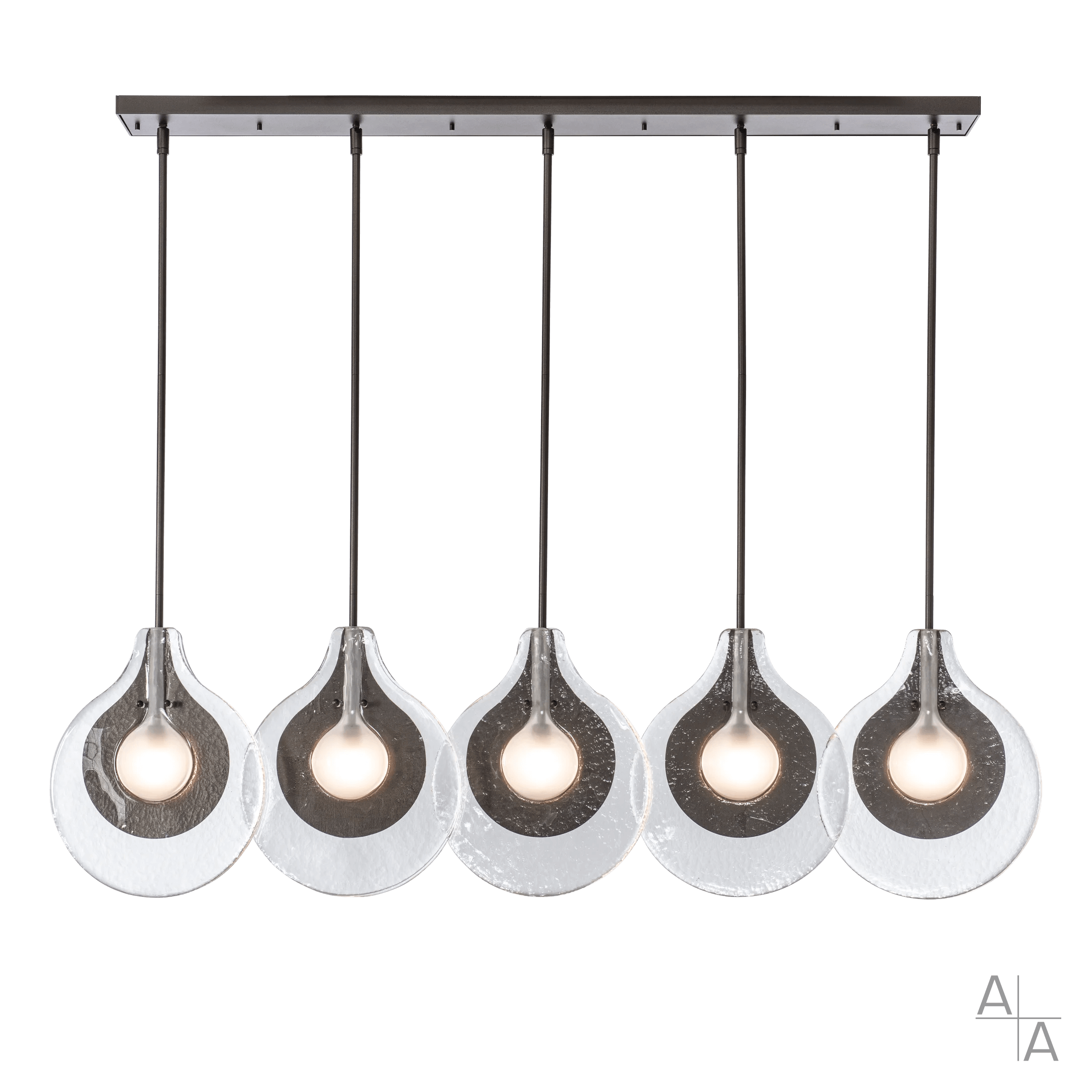 veneto 5-light linear pendant
