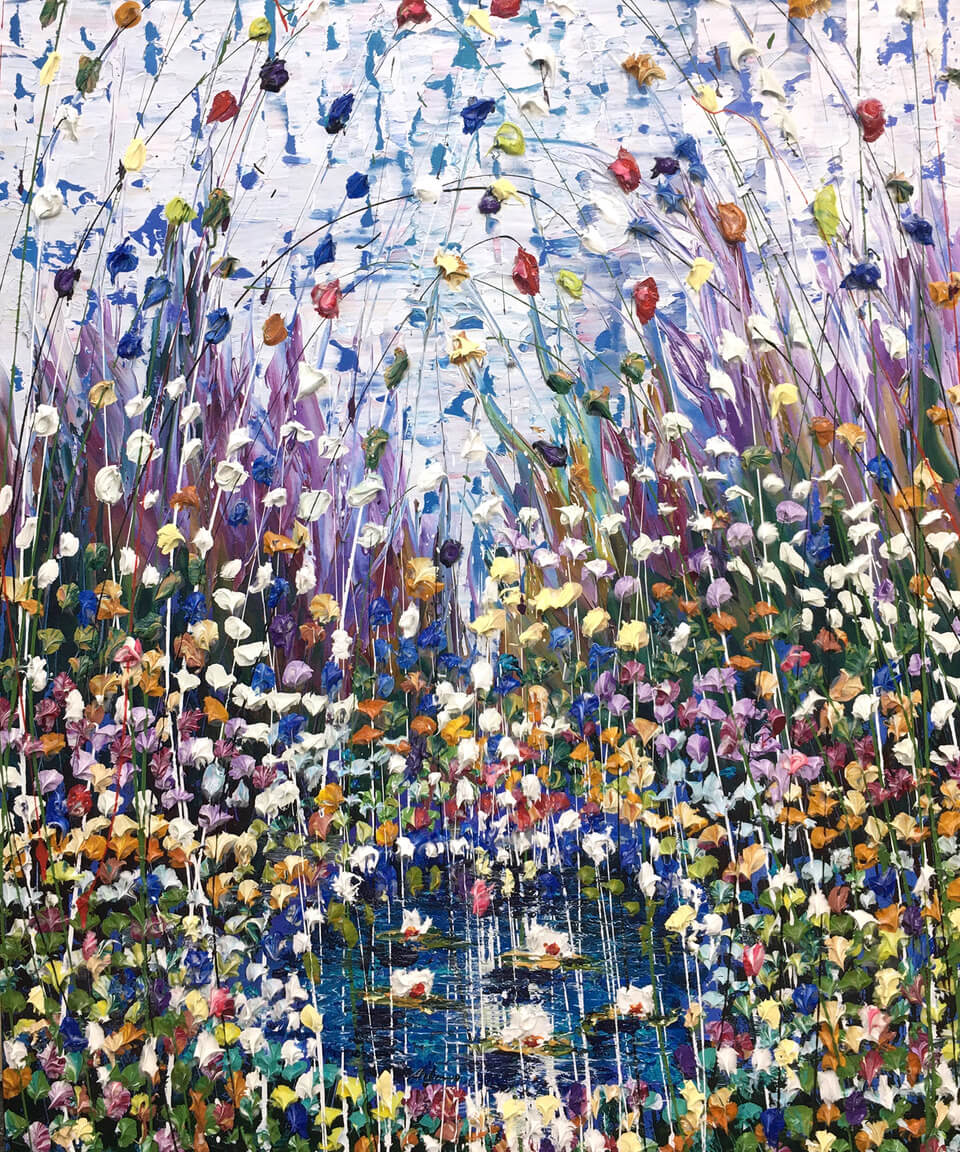 Peace Springs - 48"H x 40"W adamo peace springs