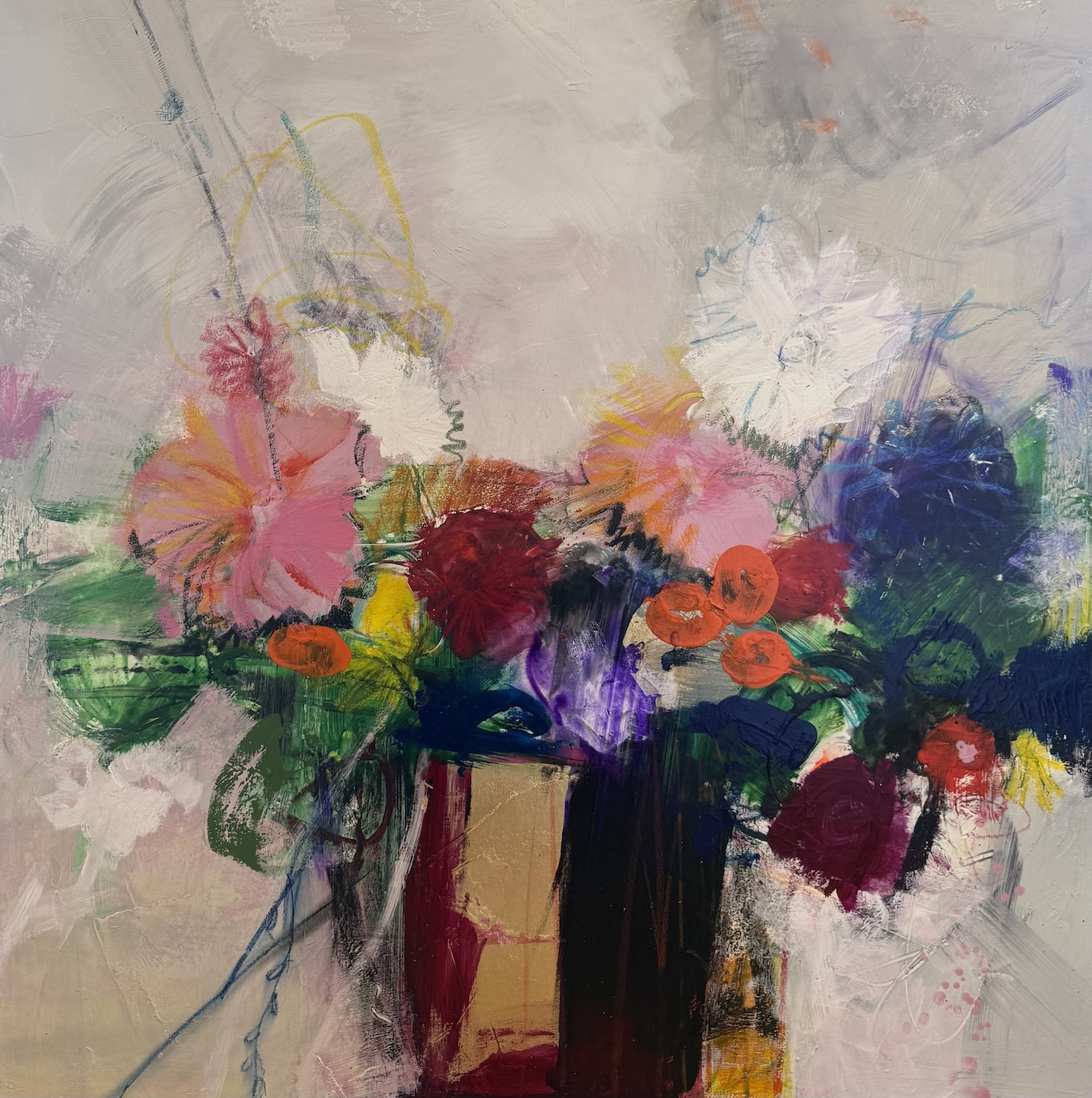 Bouquet Series - 36Wx36H de palo warrior song 2